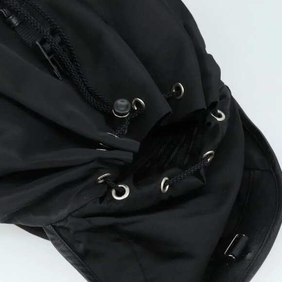PRADA Backpack Nylon Black Auth - Picture 7 of 15